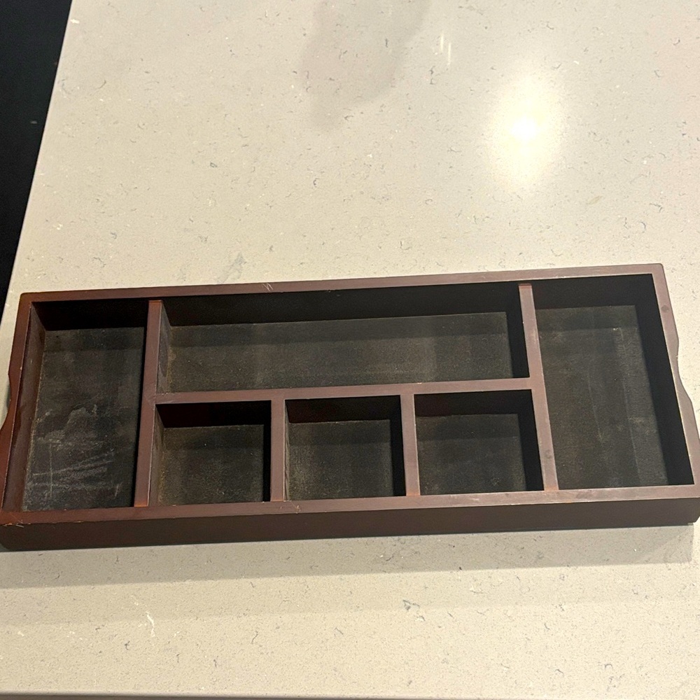 Wooden Organizer Tray